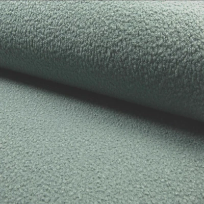 Bouclé Stoff Meterware dusty green 5,99€/0,5m Trend BOUCLÈ MAXI premium Qualität - Bild 1 von 4