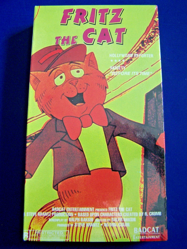 NEW Rare FRITZ THE CAT Factory Sealed Never Viewed VHS VIDEO Pristine Condition  - Image 1 of 4