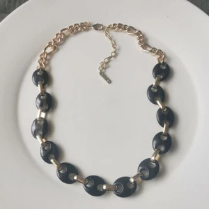 Collar de 22" Casa Blanca Mercado Negro Elegante Mujer Fiesta Vacaciones Joyería - Imagen 1 de 3