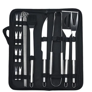 20pc BBQ Grill Tool Set - Professional BBQ Accessories Set for Outdoor Cookin... - Picture 1 of 6