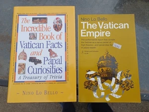 2 Books About Vatican, Popes, Papal Curiosities Catholic Church  - Imagen 1 de 7