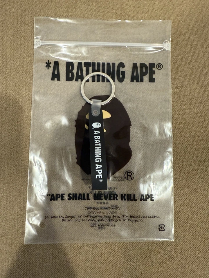 A Bathing Ape Bape Keychain Brand New  - Image 1 of 2