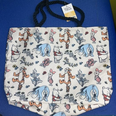 Nuevo con etiquetas Bolso de Mano Winnie The Pooh Estampado Completo Equipaje de Mano Viaje Eeyore Piglet Mujeres Foto 1 de 4