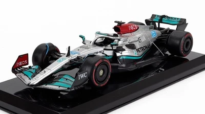 MODELLINO AUTO STATICO CENTAURIA MERCEDES GP F1 W13E RUSSELL 2022 SCALA 1/24 - Immagine 1 di 3