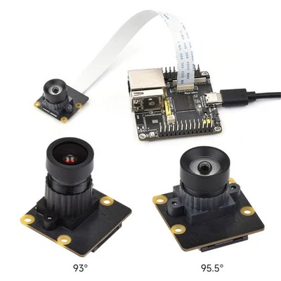 High Resolution 5MP MIS5001 Camera Module for RV1106 Wide Angle Lens - Image 1 of 4