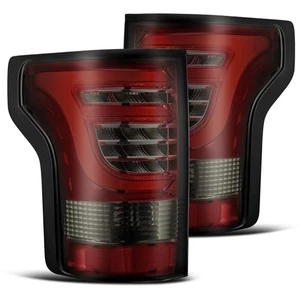 AlphaRex For Ford F-150 2015 2016 2017 LED Tail Lights PRO-Series | Red Smoke - Picture 1 of 9