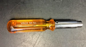 VACO SA-711 Dado Autoregolante Avvitatore 1/4”, 5/16”, 3/8”, 7/16”, USA, VINTAGE - Foto 1 di 2