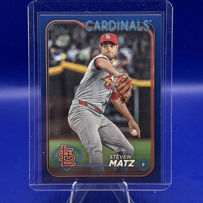 2024 Topps Update Series - Steven Matz #US329 Royal Blue - Image 1 of 2