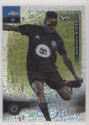2021 Topps Chrome MLS Speckle Refractor Mustafa Kizza #135 Rookie RC - Image 1 of 2