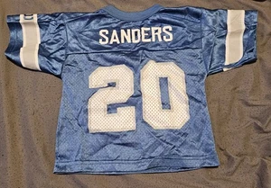 Camiseta Barry Sanders Detroit Lions NFL Niño Pequeño 3T Wilson De Colección Retro Años 90 ÚNICA EN SU CLASE - Imagen 1 de 16