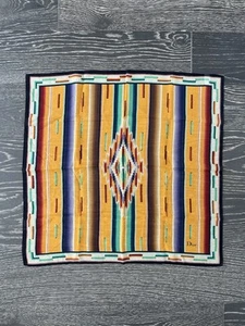 Auth VTG DIOR Aztec Print Silk Scarf - Picture 1 of 6