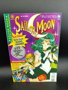 Cuaderno de cómic Sailor Moon n.º 24 2000 + póster - Imagen 1 de 3