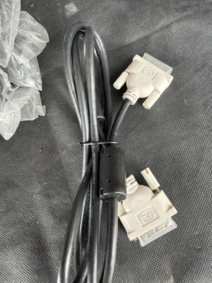 Lot of 40 New DVI to DVI Video Cables 6FT Dual Link Digital Monitor Cord - Image 1 of 3