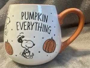 Peanuts Halloween Mug - Snoopy Pumpkin Everything - 2022 Peanuts Worldwide LLC - Picture 1 of 4