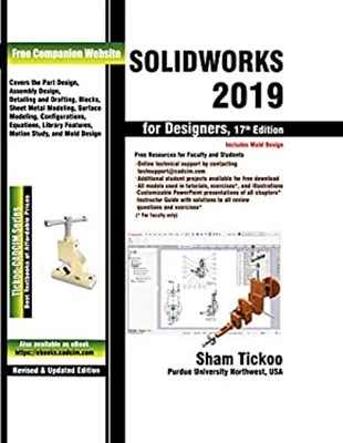 SOLIDWORKS 2019 for Designers, 17th Edition - Image 1 of 2