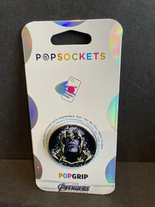 PopSockets: PopGrip w/Swappable Top for Phones &Tablets Thanos Armor - Picture 1 of 4