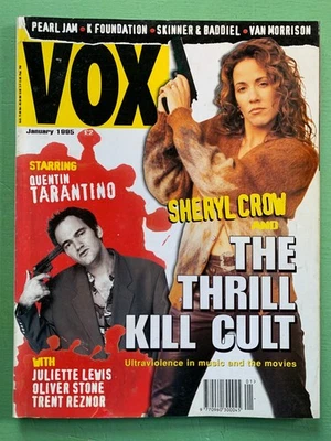 VOX Jan-1995 SHERYL CROW Quentin Tarantino Juliette Lewis Oasis Bill Drummond UK - Image 1 of 2