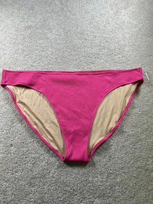 Traje de baño para mujer Old Navy parte inferior rosa 3X nailon spandex Foto 1 de 4