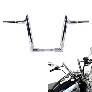 Meethook 1.5"Solid Ape Hangers for Harley Dyna,Softail,Sportster, Touring Model, - Bild 1 von 8