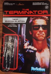 THE TERMINATOR T800 ENDOSKELETON CHROME   3/4" FULLY POSABLE   2013 - Picture 1 of 1