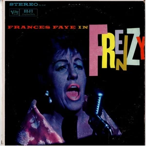 FRANCES FAYE in frenzy U.S. VERVE LP V6-2147_original 1961 - Picture 1 of 4