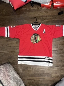 Patrick Sharp #10 Chicago Blackhawks Red Reebok Premier Jersey 3XL NWT - Picture 1 of 4