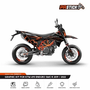 PRSTICK Graphic kit for KTM 690 SMC-R 2019 / 2022 Sticker kit - Picture 1 of 3