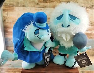 Gemmy Disney Haunted Mansion Hitchhiking Ghost Gus Phineas Door Greeters Plush