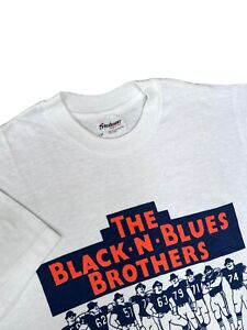 Vintage Chicago Bears Super Bowl XX Champs Shirt M Black-N-Blues Brothers 1985