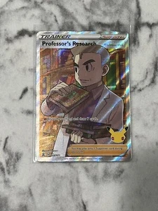 Pokemon Card Professor's Research 024/025 Full Art Celebrations Near Mint - Picture 1 of 2