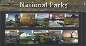 2020 QE2 ROYAL MAIL GEDENKMARKEN PRÄSENTATIONSPAKET NR 596 NATIONALPARKS - Bild 1 von 3