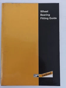 Vintage AP Lockheed Wheel Bearing Fitting Guide Booklet - Picture 1 of 3