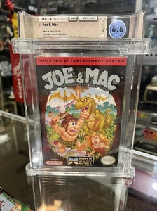 Joe & Mac (Nintendo Entertainment System, 1992) Graded WATA 6.5 Complete CIB - Picture 1 of 2