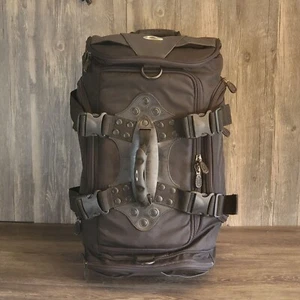 Oakley Field Gear Tactical Rolling Duffel Bag Suitcase Travel Wheeled Luggage  - Picture 1 of 23