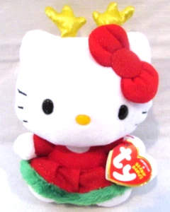 Hello Kitty Original Beanie Babys TY Plüschtier - Bild 1 von 8