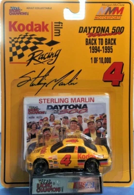 Racing Champions 1995 1/64 Sterling Marlin Daytona 500 espalda con espalda 1 de 10.000 Foto 1 de 2
