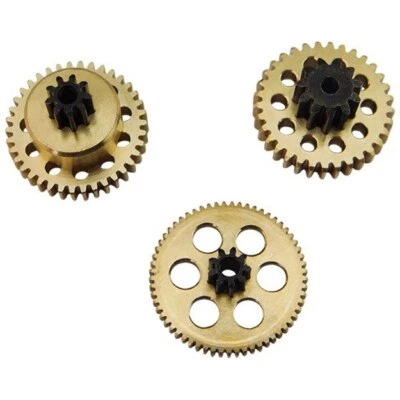 XMX24MG Hot Racing Metal servo gear set for Traxxas 2085  2085X steering servos - Image 1 of 4