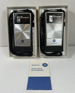 Westinghouse Transistor Transceivers-Radios Pair TR2 TESTED WORKING - Picture 1 of 9