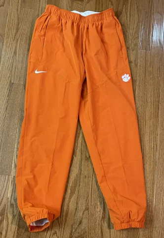 Men's Clemson Tigers Nike Sideline Woven Performance Pants CW5381-888 NWOT Small Cover
