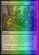 Magic the Gathering MTG Phosphorescent Feast (72) Eventide   LP FOIL
