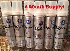 ROGAINE MENS 5% TOPICAL FOAM MINOXIDIL, 6 Month Supply, All 6 CANS  SEPT 2024