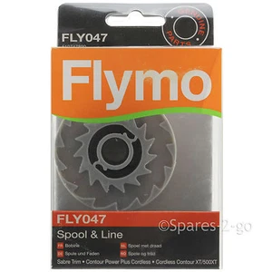 FLYMO Strimmer Spool & Line Garden Trimmer Sabre Trim FLY047 Genuine Spare Part - Picture 1 of 3