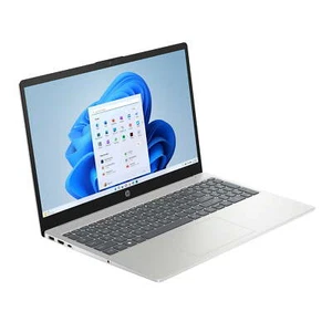 New HP 15.6" Laptop FHD Core i5-1235U 8GB 512GB PCIe SSD Webcam WiFi Windows 11 - Picture 1 of 8