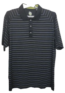 Callaway Golf Men's Polo Shirt X Series Black Striped Size XXL - Picture 1 of 7