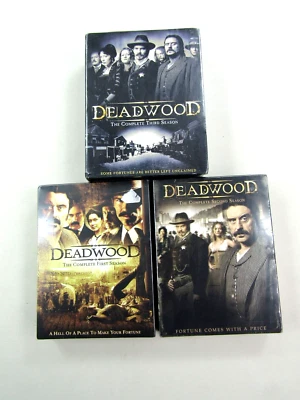 Deadwood DVD Collection Complete Series Sealed New Set HBO Western 1 2 3 - Image 1 of 4