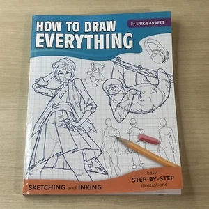 How To Draw Everything: Sketching & Inking Step By Step Lessons by Erik Barrett - Imagen 1 de 10