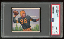 1950 Bowman #128 Jim Finks PSA 8 NM-MT #46454253