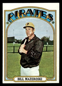 1972 Topps #760 Bill Mazeroski - EX-EXMT *TedsCardShack* - Picture 1 of 2