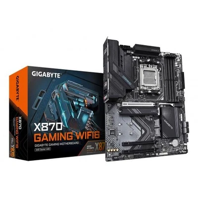 GIGABYTE X870 GAMING WIFI6 Scheda Madre - Supporta CPU AMD Ryzen 9000, 8+2+2 fas - Immagine 1 di 4