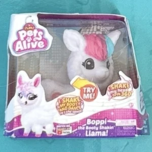 Spielzeug Mini Marken Serie 1 Pets Alive Lama - Bild 1 von 1